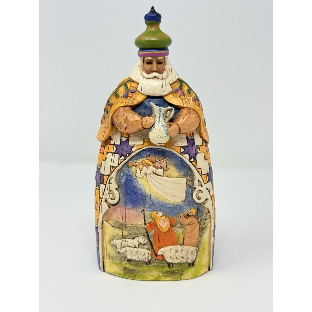 Jim Shore Heartwood Creek Nativity Wiseman Joy to the World 113256 2003